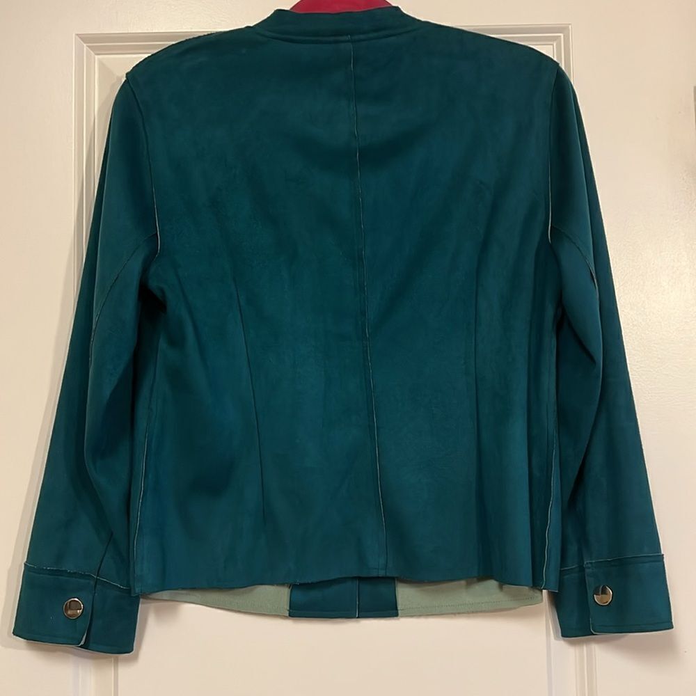 Chico’s Double Face Suede Jacket - Picture 8 of 10